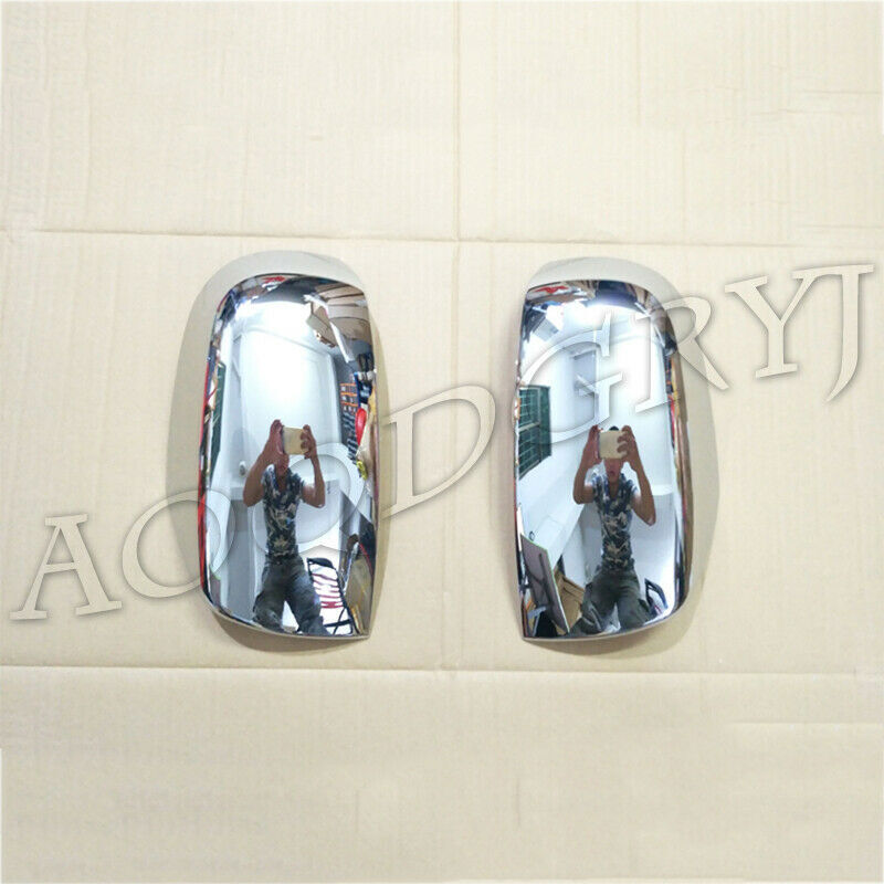 for Hyundai Santa Fe 2006-2008 Chrome Side Rearview Mirror Moulding Cover Trim