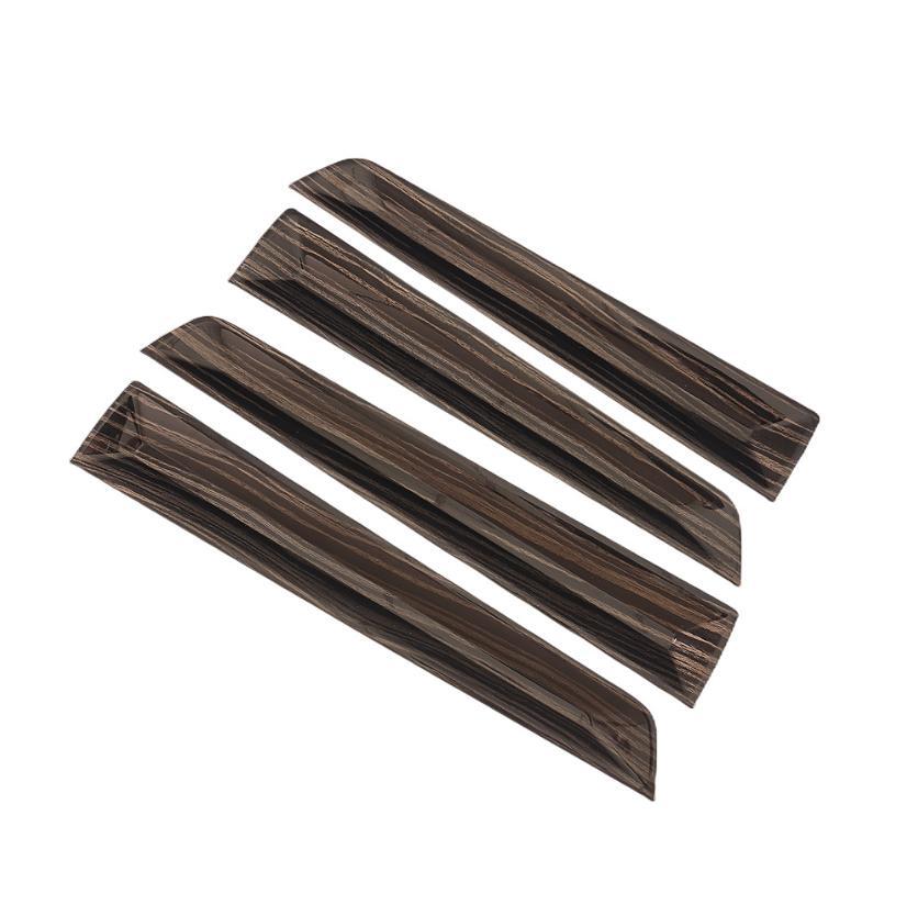 for Honda for Civic LX 2022-2023 Gloss Wood Grain Inner Door Panel Strip Cover Trim
