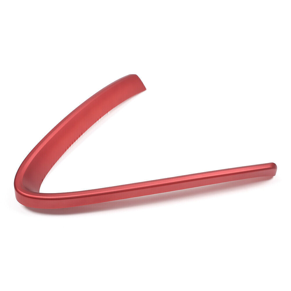 Red Front Bumper Air Grille Trim for Alfa Romeo Giulia 2017 2018 2019 2020