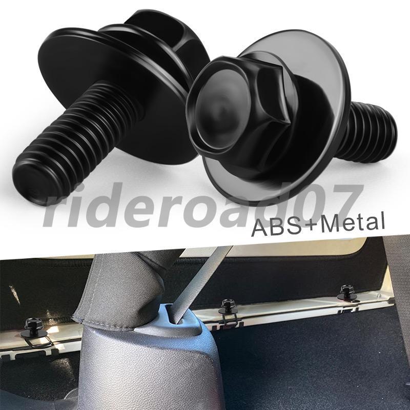 40PCS Universal Car Body Bolts- M6-1.0 x 16mm Long- 17mm Washer- 10mm Hex