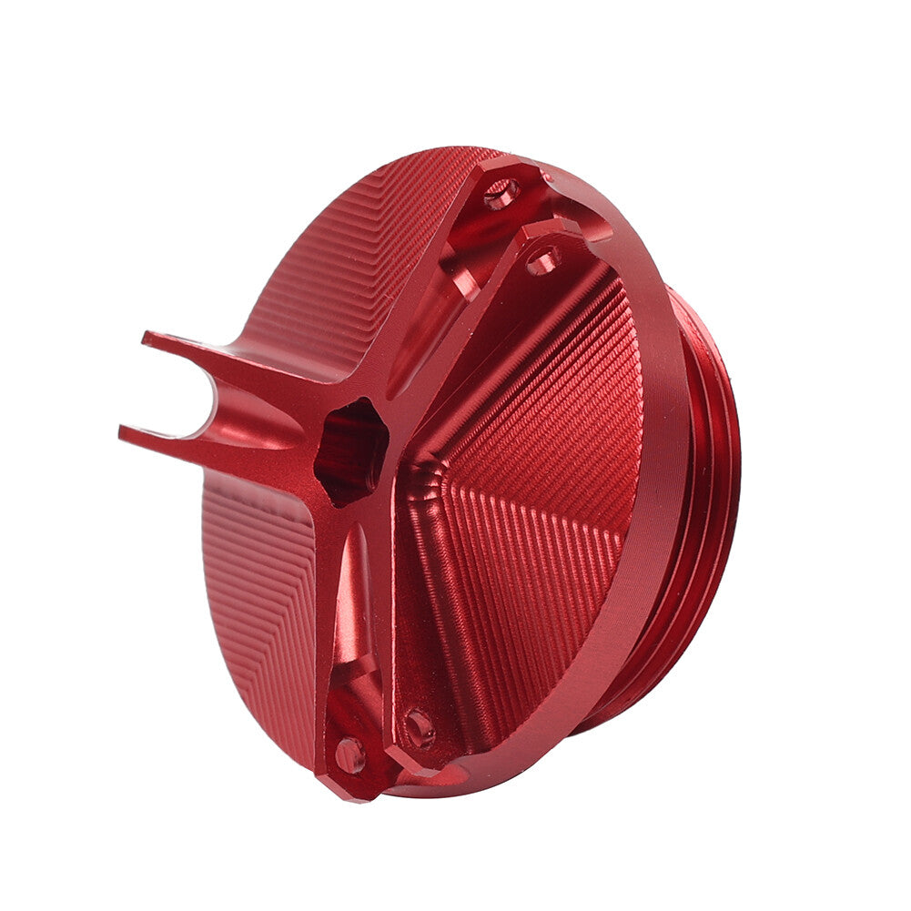 Engine Oil Filler Cap Plug Cover Red for kawasaki Z750 ZX6R ZX636 ZX-6R ZX10R Q
