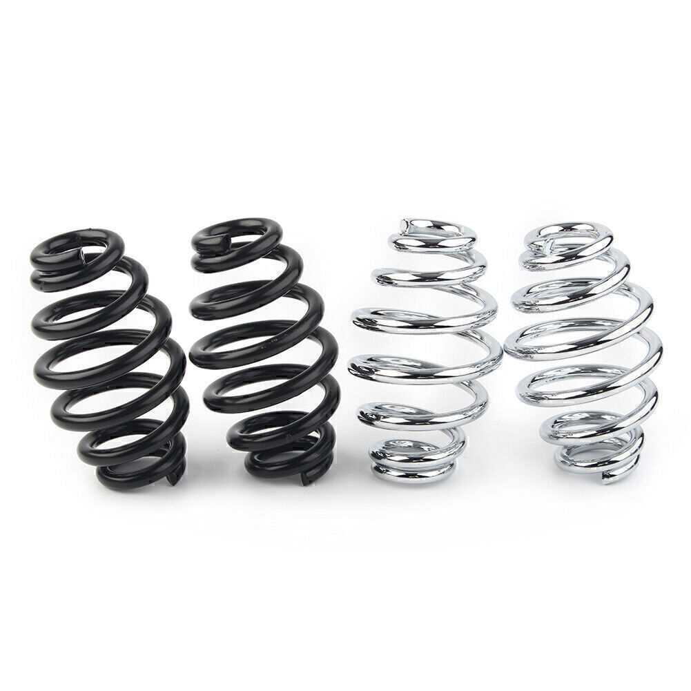 Fit for Harley Sportster Bobber Chopper Sftail 3 Barrel Coiled Solo for Seat Springs UK