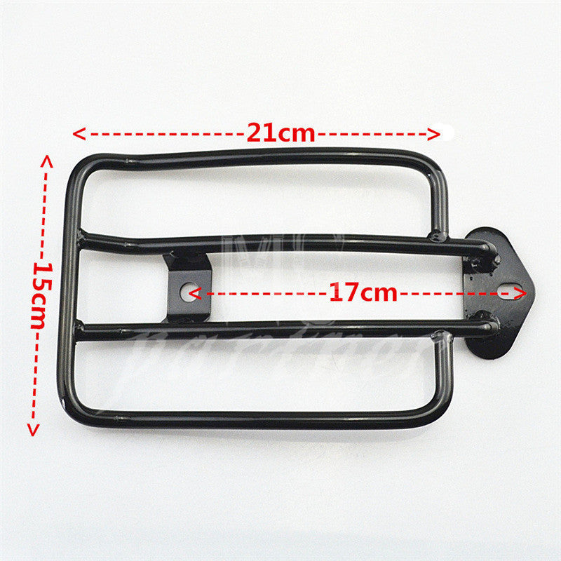 Black Luggage Carrier Rack Solo for Seat for Harley Sportster 883 1200 2004-2014 Q