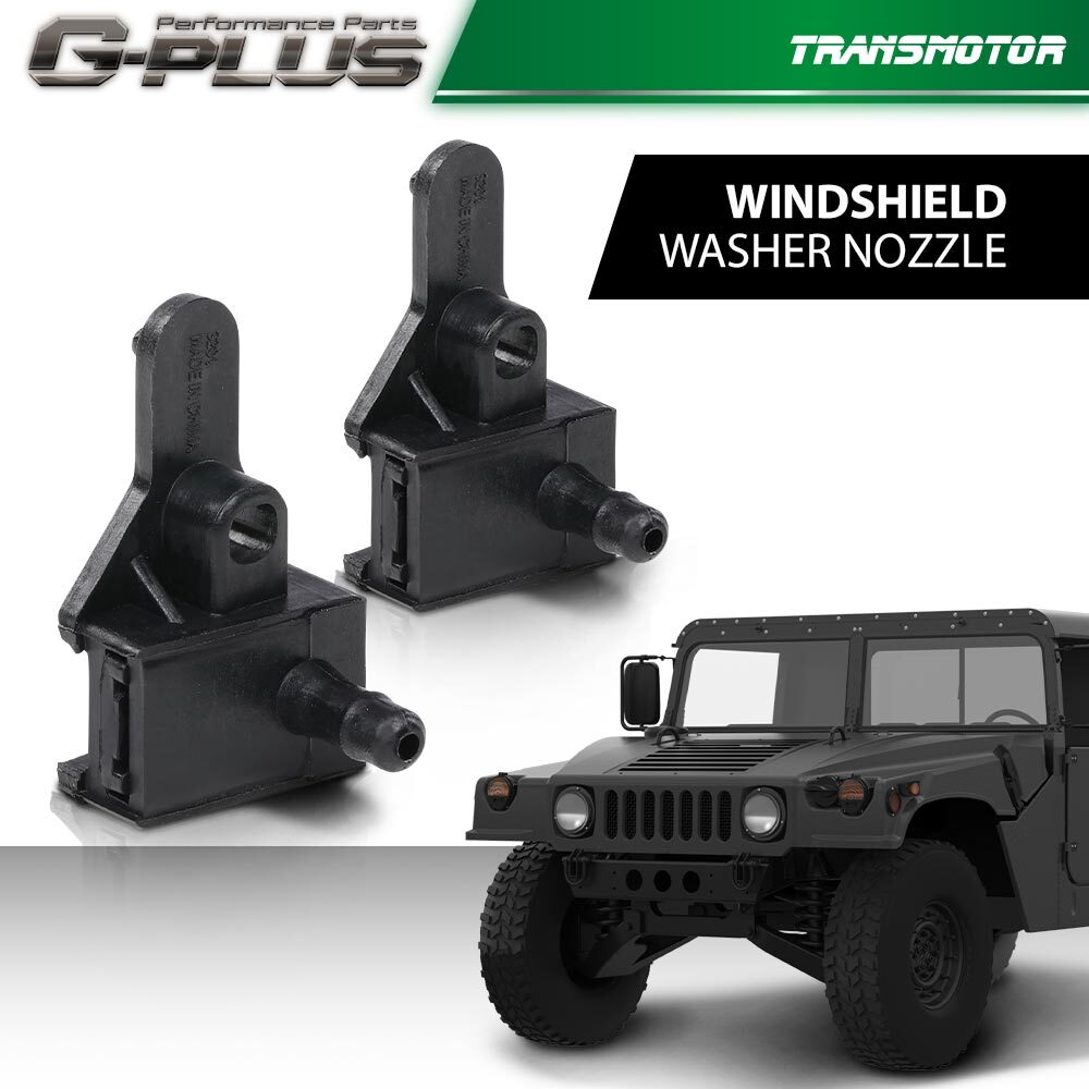Windshield washer nozzle fits HUMVEE HMMWVM998 M1123 M1151 M1152 M1165 - v