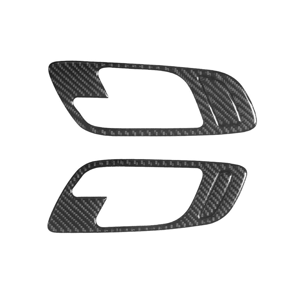Carbon Fiber Interior Cigarette Lighter Cover Trim For FX4 04-08 Red v