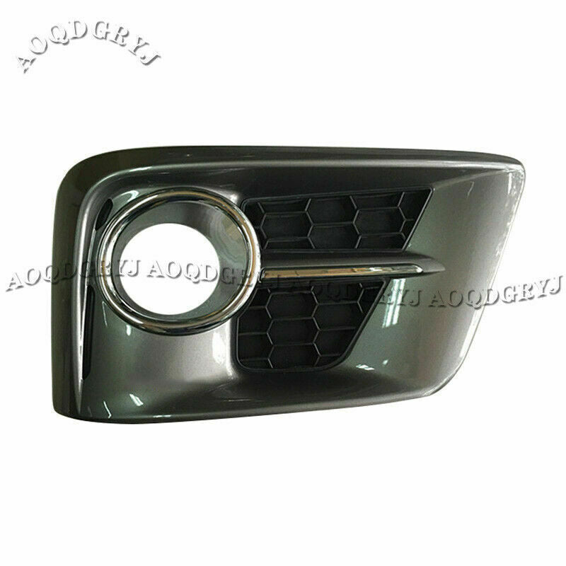 for LEXUS LX570 2012-2015 SPORT Style Glossy Gray Front Fog Lamp Cover Trim 2Pcs