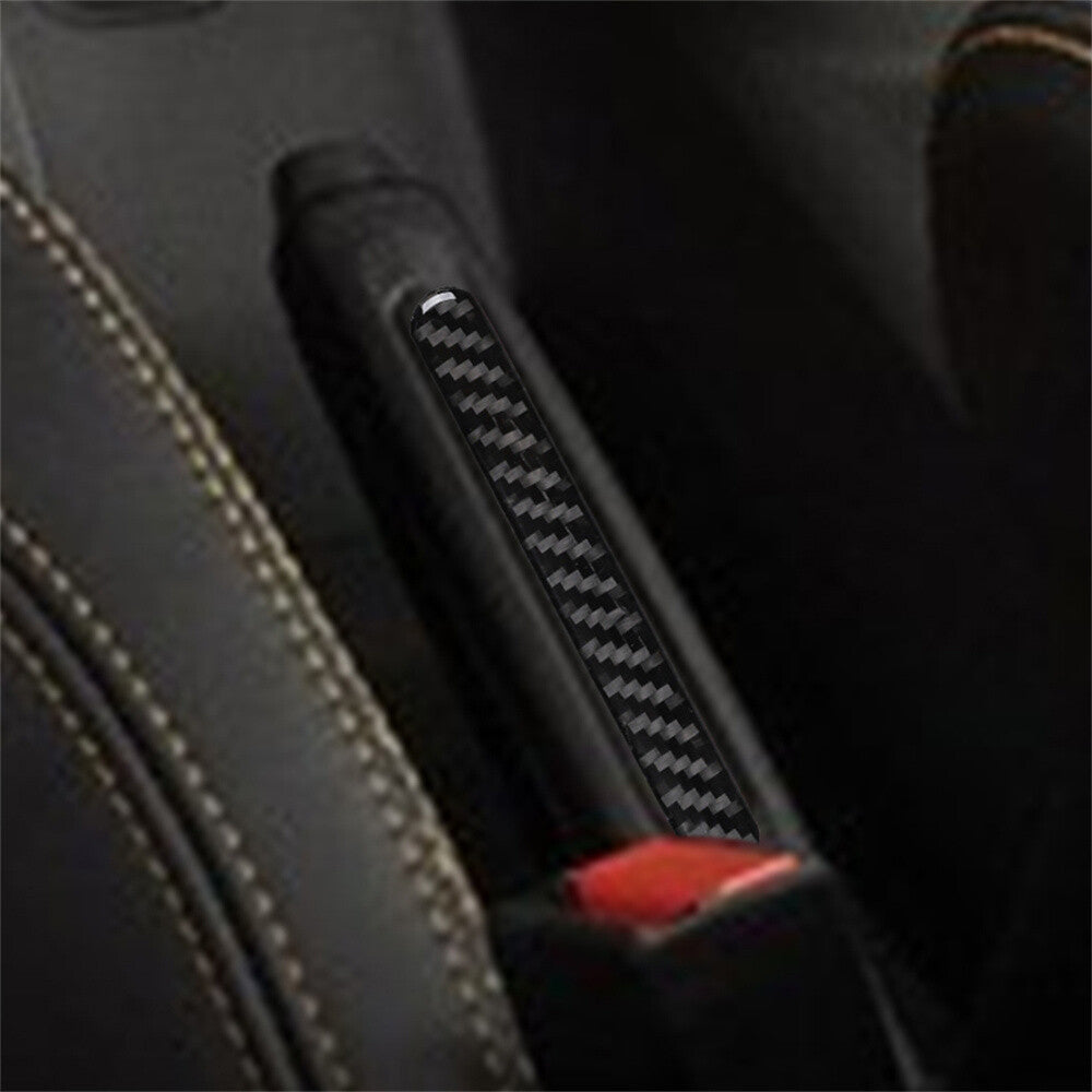 Carbon Fiber Hand Brake Console Cover Trim for Jeep for Wrangler JK 2011-2017