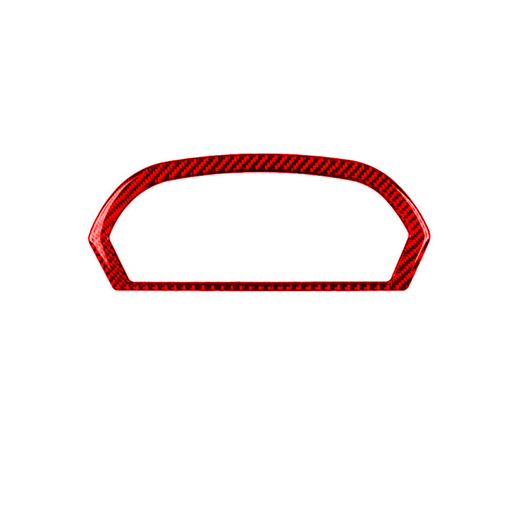 10X Red Carbon Fiber Center Console Cover Trim for Honda Ridgeline 2017-20 TypeB v