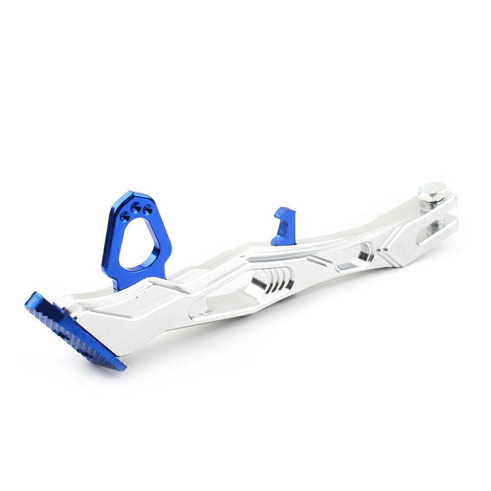For Scooter Motorcycle Kickstand Foot Side Stand Aluminum Alloy Kick Stand Blue Q
