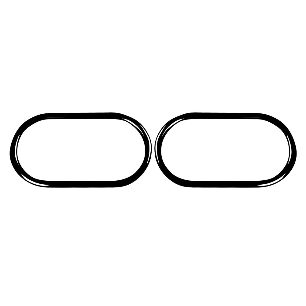 Interior Door Handle Bowl Frame Cover Trim Black for Audi TT 8N 2001-2006 Piano
