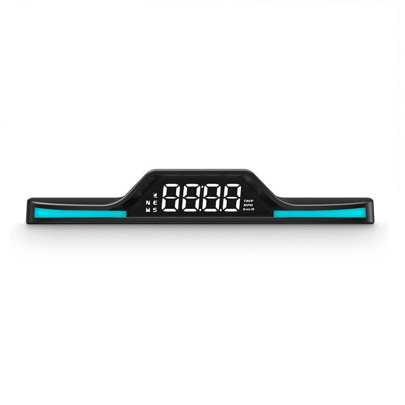 Car Truck Digital GPS Speedometer HUD Head Up Display MPH Overspeed Alarm v