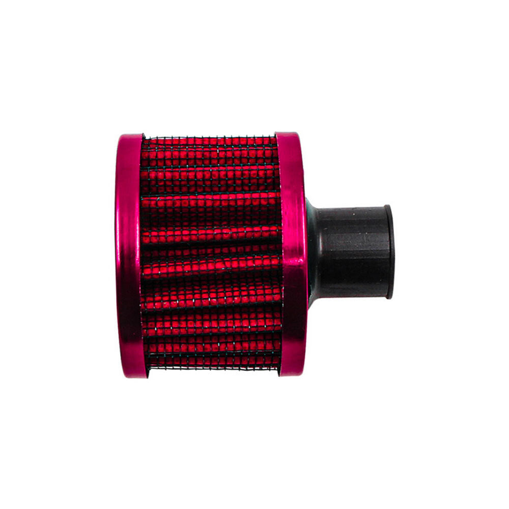 All Red 1/2 12mm UNIVERSAL Crankcase Vent Value Cover for Mini Air Breather Filter Q