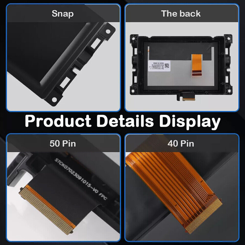 7 LCD Display Touch Screen For 2017~2020 for Jeep Compass Radio Navigation Replacd0