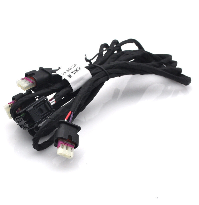 Retrofit Front parking radar pdc Sensor adaptor cable for X5 E70 LCI 11-2013 v