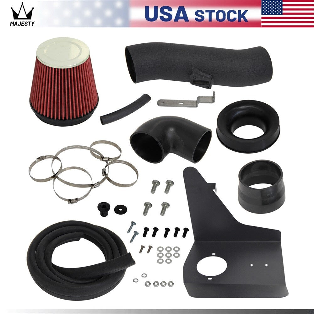 Cold Air Intake Kit + Heat Shield + Filter For 12-15 for Chevy Camaro LS LT 3.6L V6