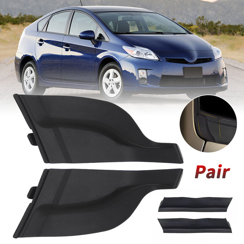 2X FRONT LEFT RIGHT FENDER TO COWL HOOD SIDE SEAL FITS 2010-2015 for TOYOTA PRIUS