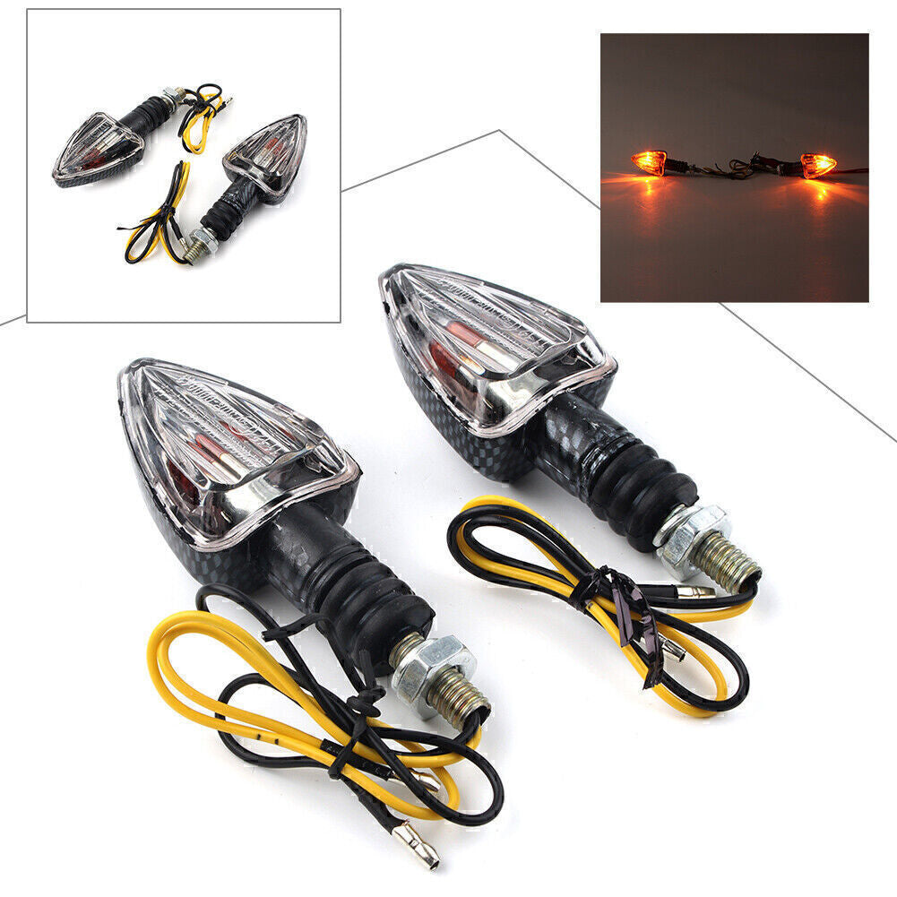 Motor Smoke LED Triangle Signal Turn Signal Indicator fit for Harley for Suzuki Q