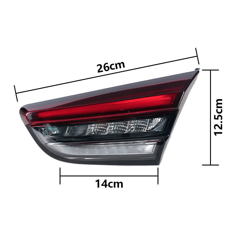 4Pcs for Maserati Ghibli 2014-2022 1Set Rear Lamp Rear Tail Light DRL LED