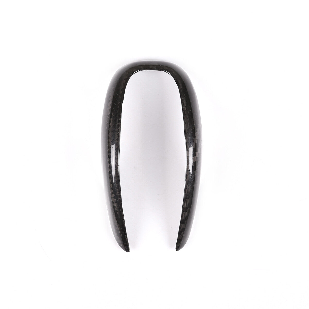 Carbon fiber car remote key case protective cover shell suitable for Corvette C6 C7 Z06 2005-2019- v