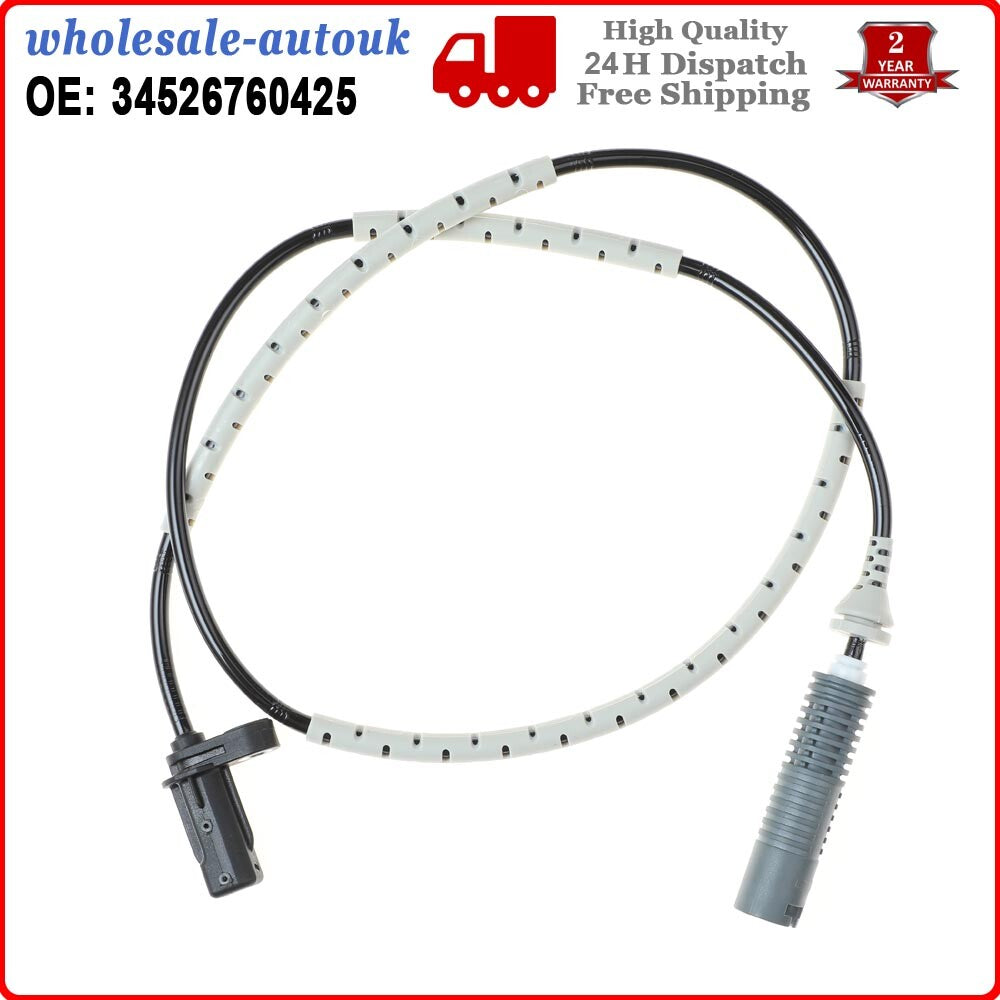 2PCS ABS Wheel Speed sensor rear left / right for BMW 3 Series E90 E92 323 325 328 i Q