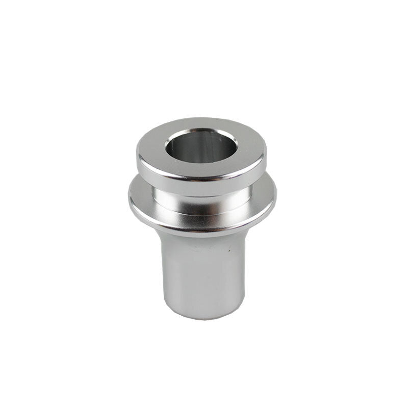 M10x1.5Shift Knob Boot Retainer Jam Nut Adapter Silver Manual Gear Shifter Lever Q