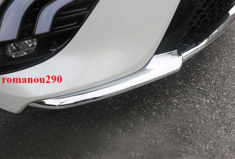 for Toyota for Camry 2018-2020 SE/XSE ABS Chrome Front Bumper Protection Cover Trim