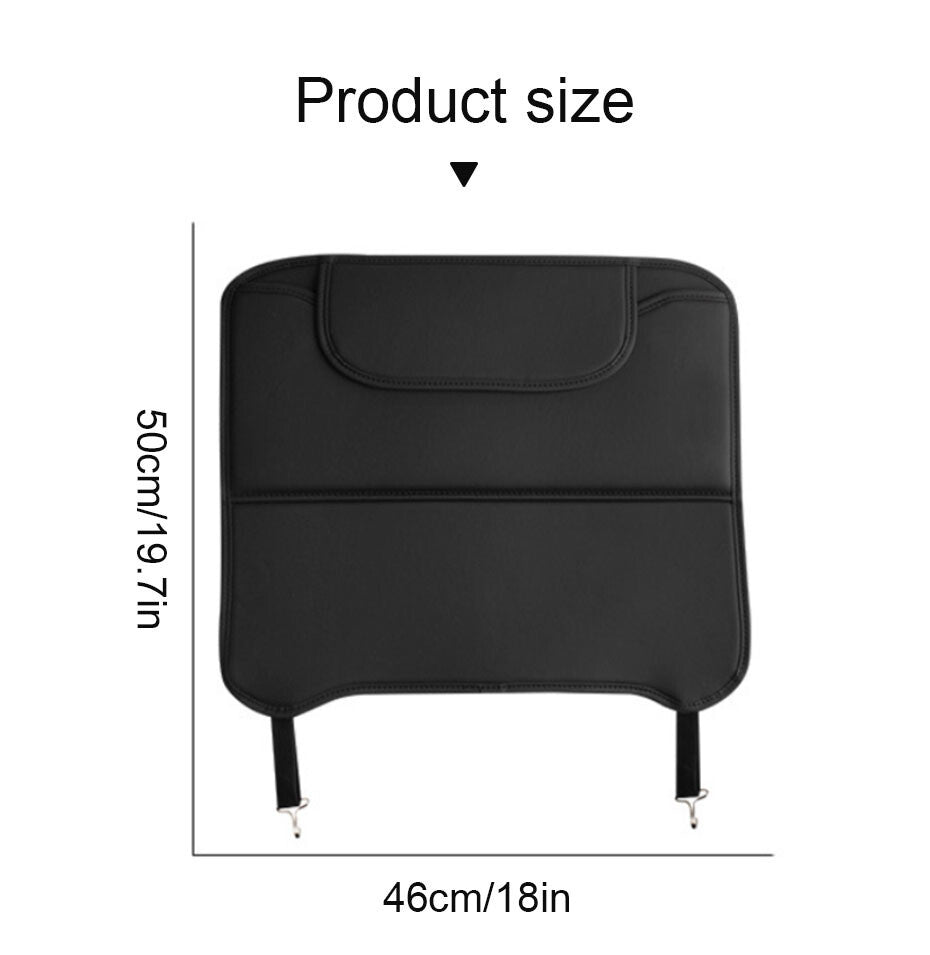 2pc Car for Seat Back Cover Protector Clean Mat Pad Anti Kick Stepped Dirty For Kids