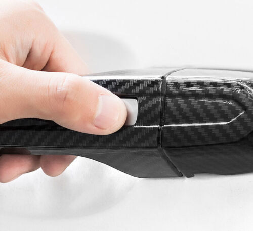8P for Cadillac ATS XT4 XT5 XT6 CT6 XTS Carbon Fiber Side Door Handle Cover Trim