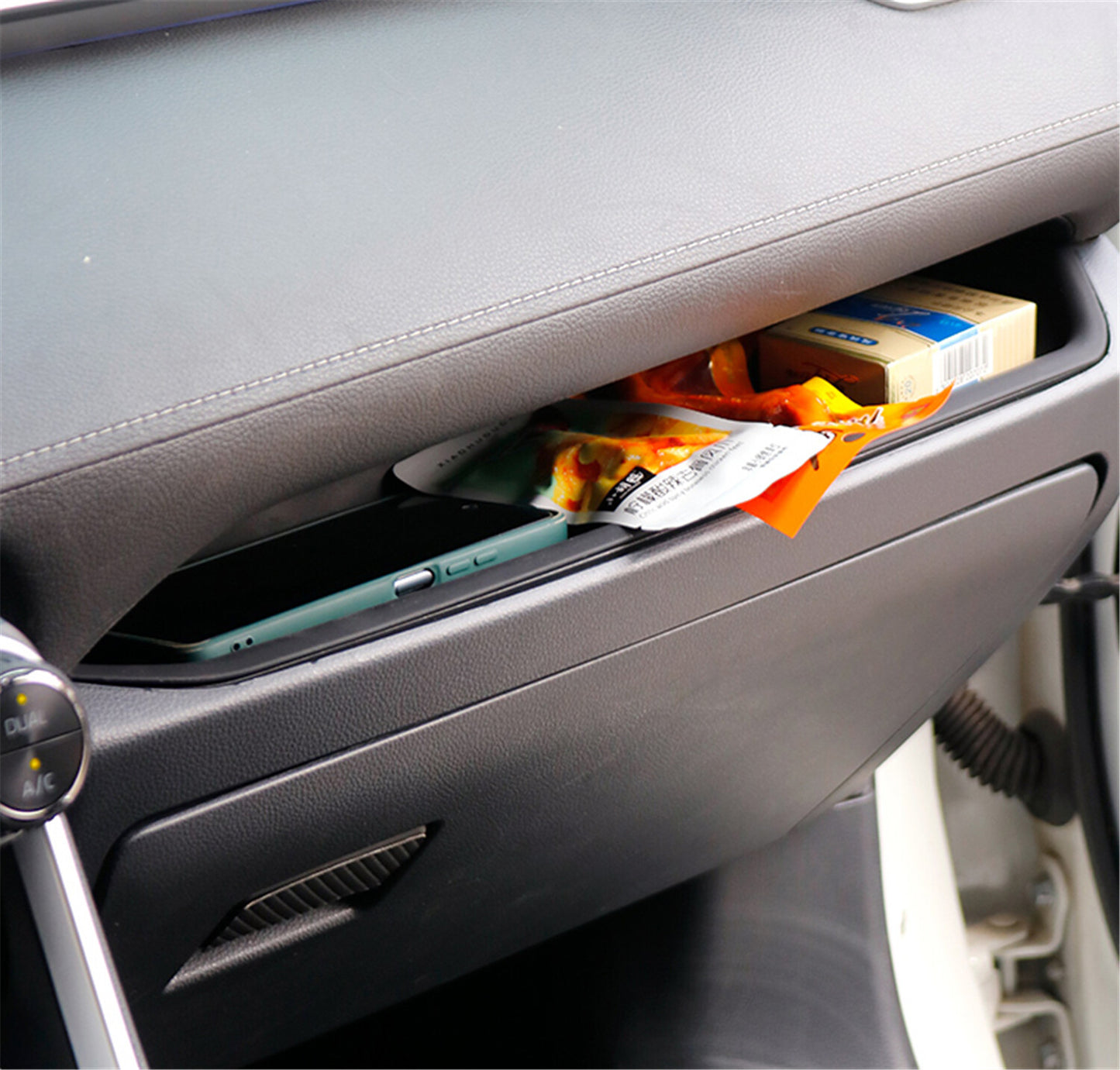 for Toyota RAV4 2020-2022 Water Cup Holder Storage Box Insert Tray Mats Pad 4PCS Q