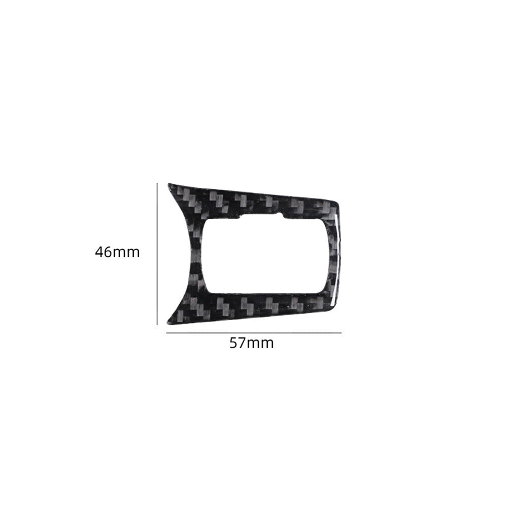 Carbon fiber interior dimming control cover trim for Chrysler 200 (2015-2017)