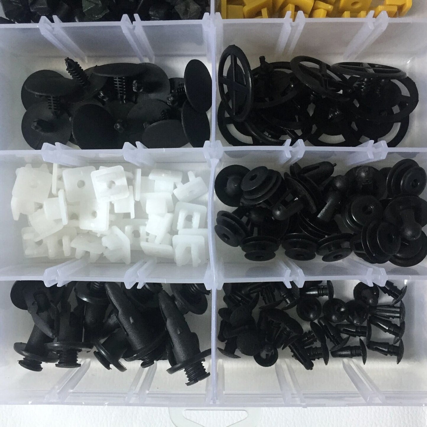 250pcs Car Body Push Pin Rivet Clips Retainer Fastener Assortment for Nissan