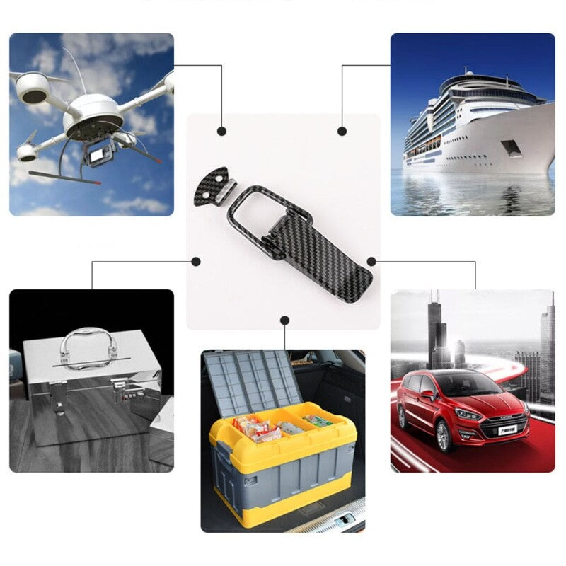 2-Piece Fastener Clip, Safety Hook Lock Clip, Anti-Collision Quick-Release Hook Lock Clip