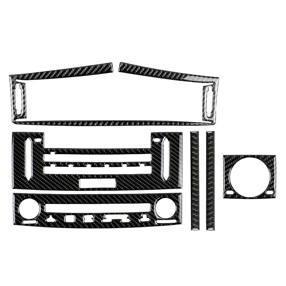 Carbon Fiber Air Vent ACCD Panel Cover Trim Set for Lexus IS250 IS350 2014-18