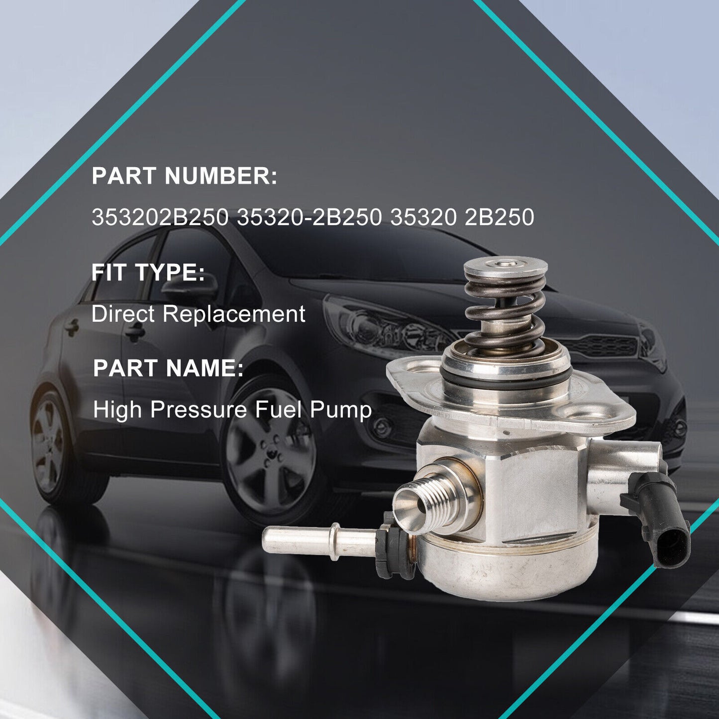 35320-2B250 High Pressure Fuel Pump For 2018-2019 for Hyundai Accent for Kia Rio 1.6L