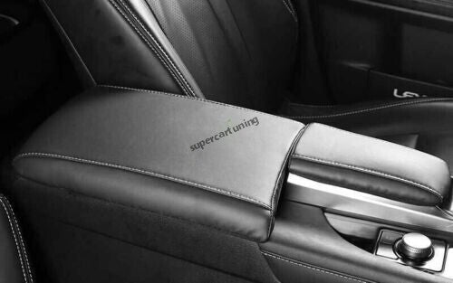 for Lexus RX350 450h 2016-2019 Black Leather Central Console Armrest Box Cover