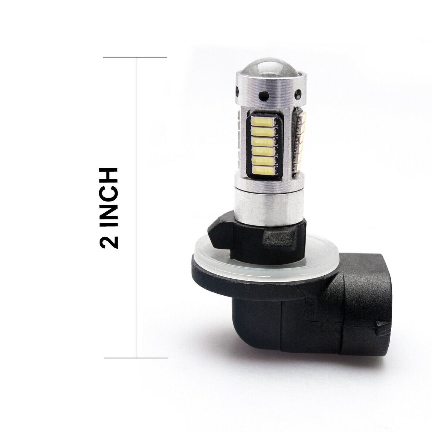 Suitable for Polaris Sportsman 400 800 white 881 LED headlight bulbs (high and low beam lights)