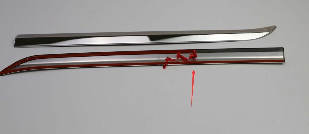 For 2020-2023 for Toyota Highlander/Kluger Chrome Rear Bumper Side Corner Cover Trim