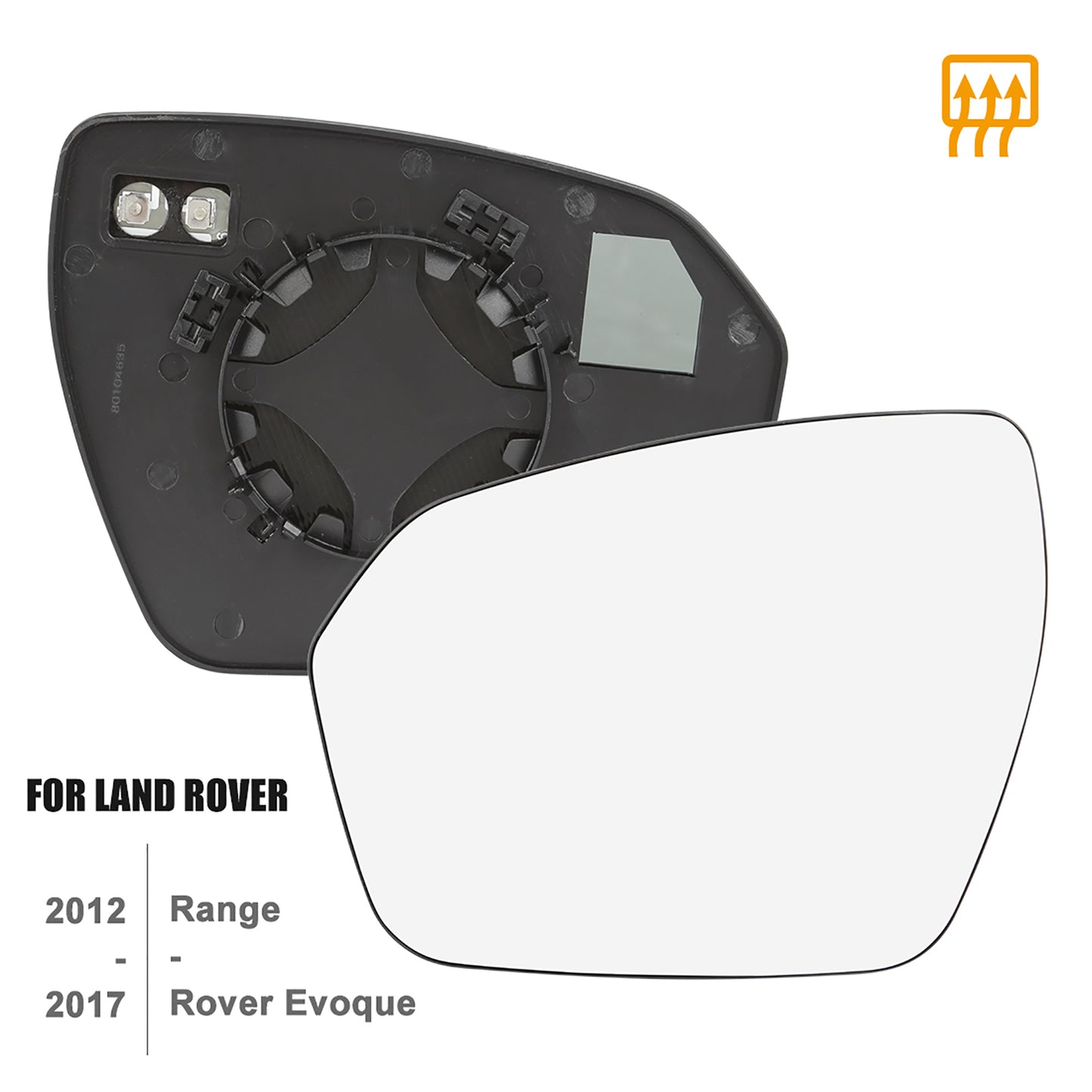 LR025209 New Mirror Glass Driver Side Left fit for Land Rover for Range Rover Evoque