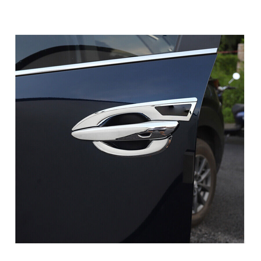 8X ABS Chrome Door bowl Body Molding Handle cover Trim for Mazda CX-30 2020-2024