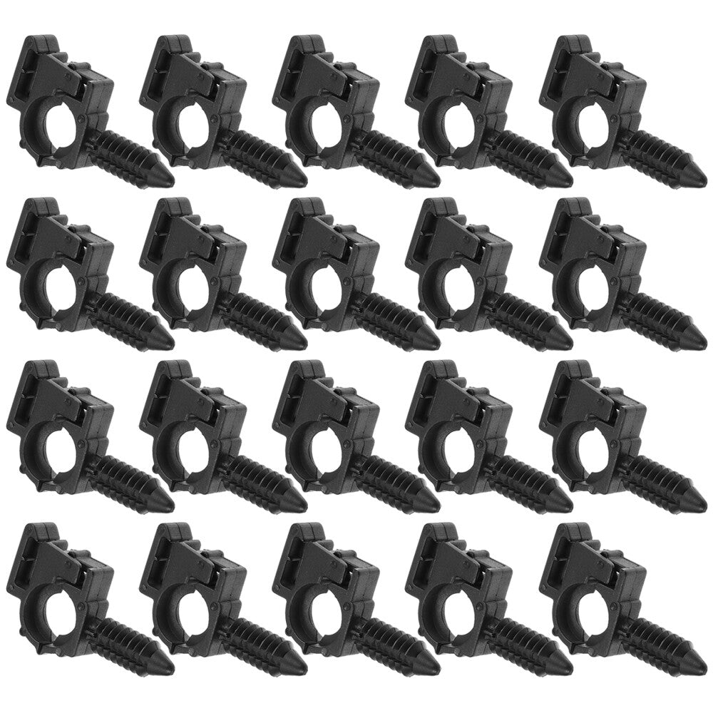 20Pcs For Camaro Colorado Silverado Wiring Harness Wire Loom Routing Clips Black