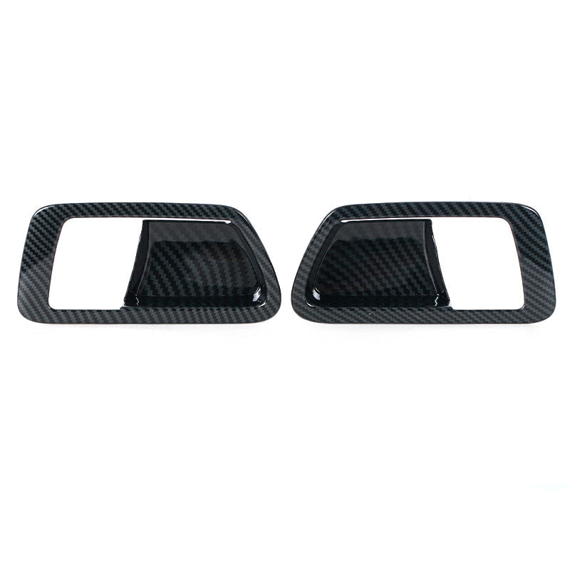 for Toyota for Sienna 15-20 4X Carbon fiber inner door handle frame decoration trim