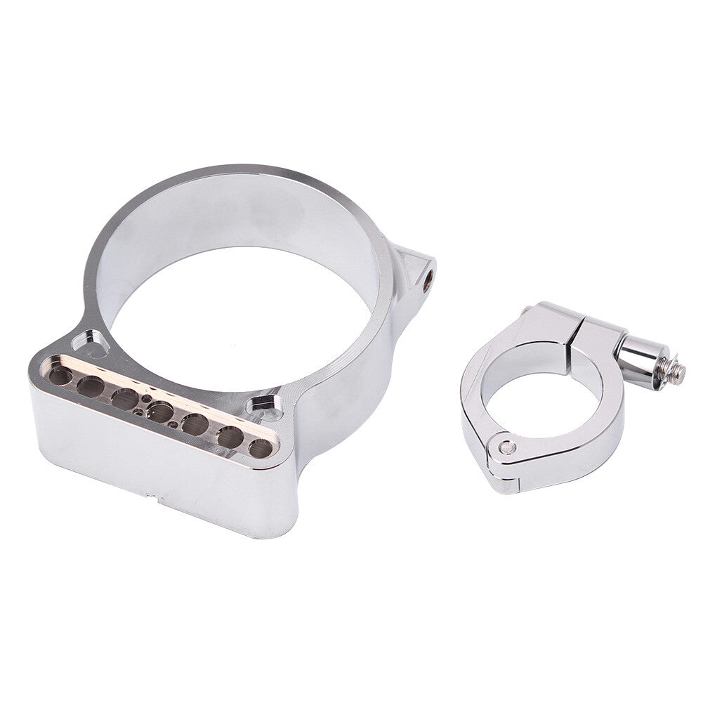 Chrome 39mm/16 Side Mount Speedo Relocation Bracket for Harley Sportster XL883