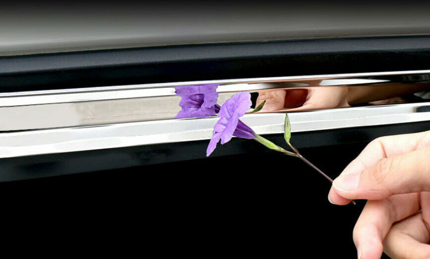 for Nissan Rogue 2014-2020 Chrome Side Door Body Guard Molding Panel Cover Trim