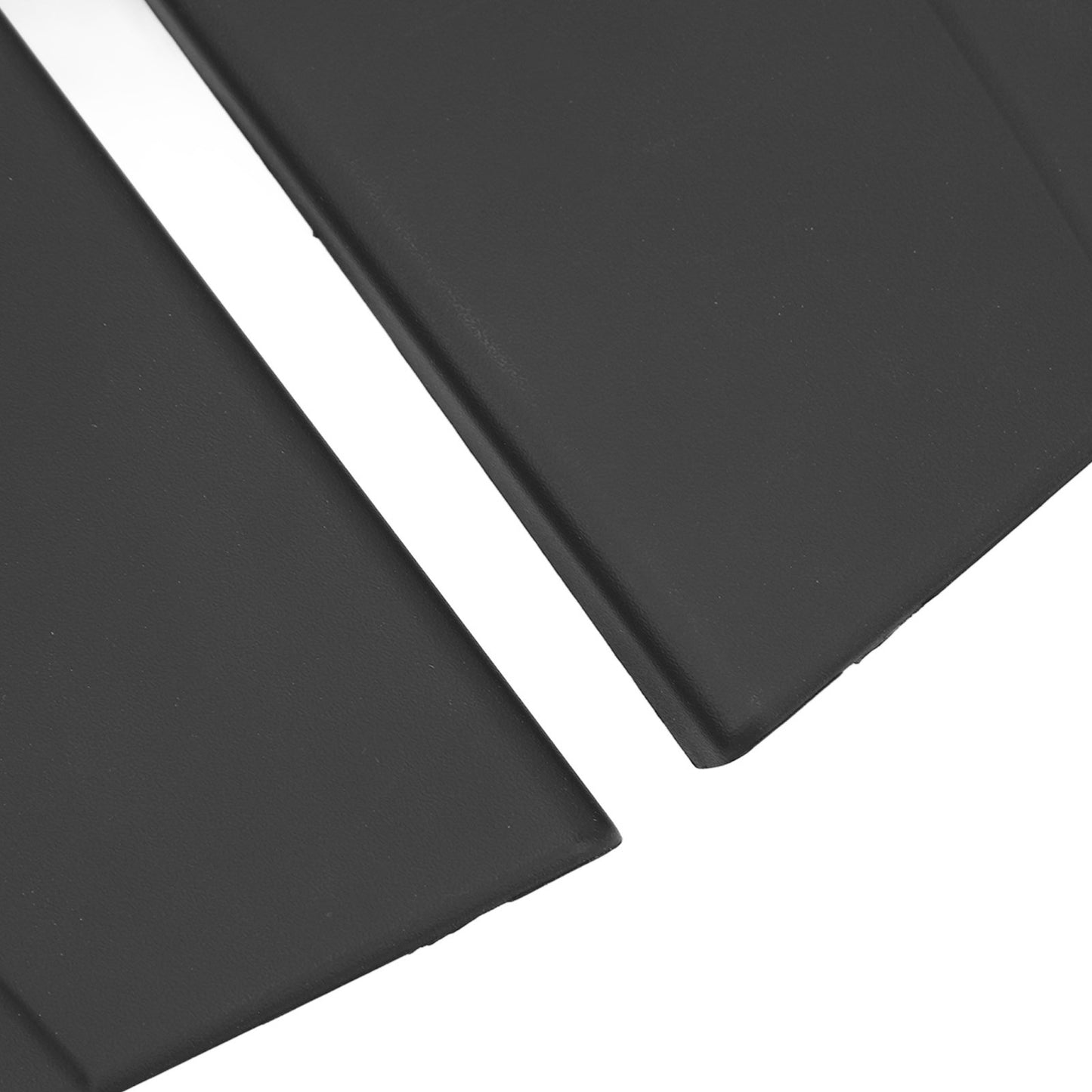 WODHMIEY 2pcs Rear Door Deltas Molding Door Outside Deltas Molding Left Right