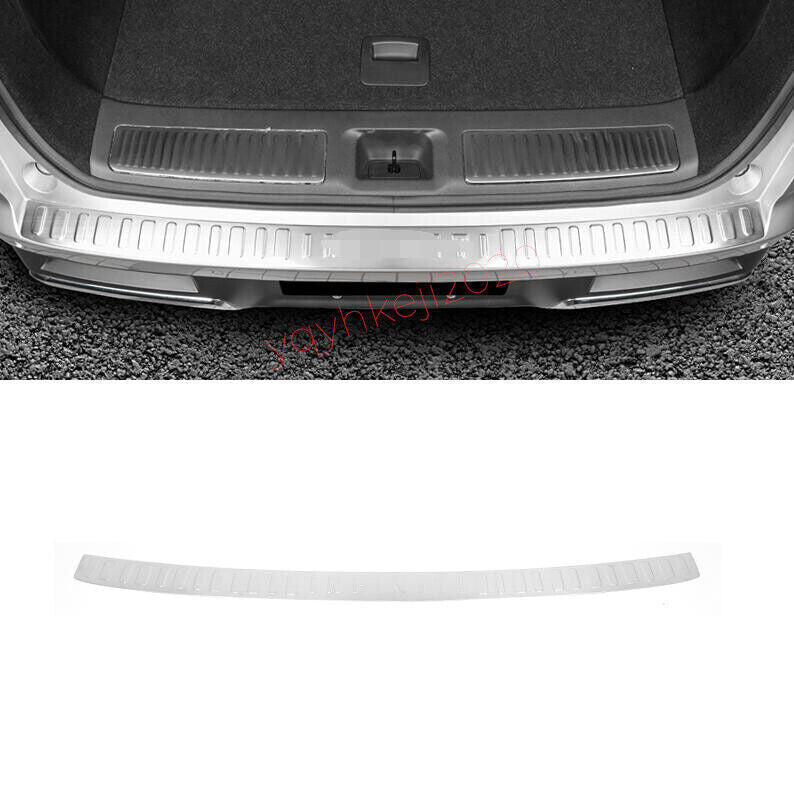 2P Steel Rear Bumper Guard Trunk Sill Protector TRIM for INFINITI QX60 2022-2024