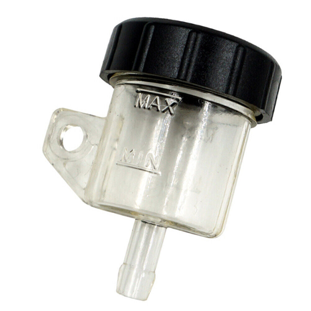Front Brake Clutch Tank Cylinder Fluid Oil Reservoir Cup Universal Motor CLEAR