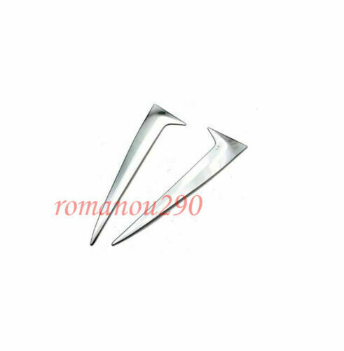 for Toyota for Sienna 2021-2024 Chrome Rear Window Triangle Side Cover Trim Decorate