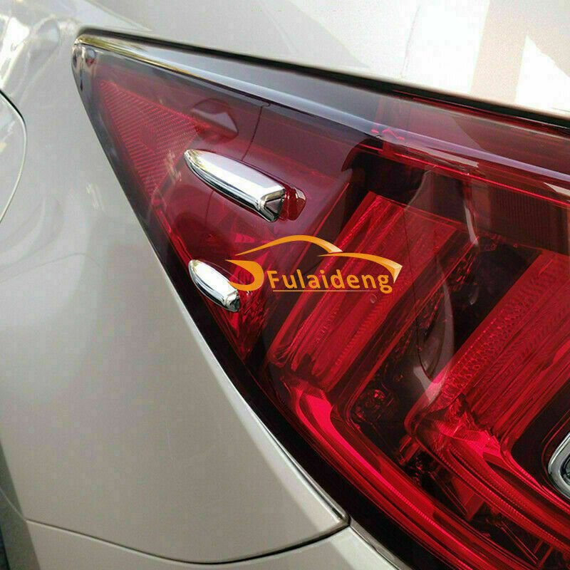 for Lexus RX350 RX450H 2016-2019 ABS Chrome Rear Tail Light Lamp Trim Strip 8pcs
