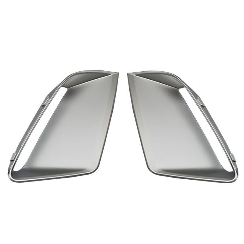 A pair of front bumper fog light trim covers for Audi RS6 2011 - 2018 LHRH
