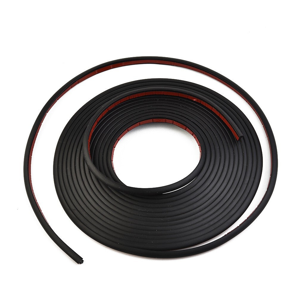 1pcs Sealing Strip 5M Bumper Weatherstrip W/ Dual-Sided Tape Waterproof